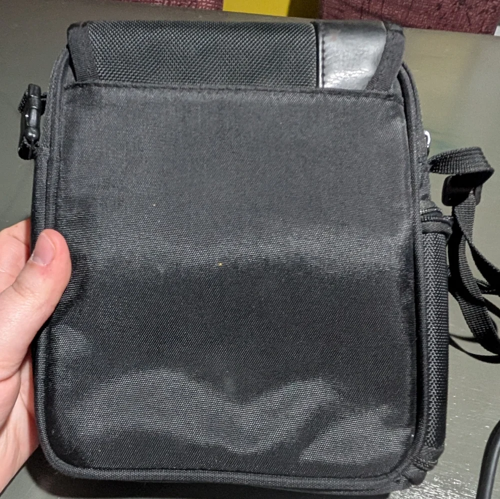 Vintage Nintendo DS Black Crossbody Bag Mario EUC